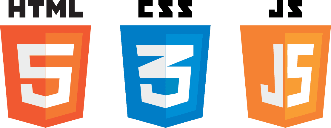 Logos HTML, CSS et JS